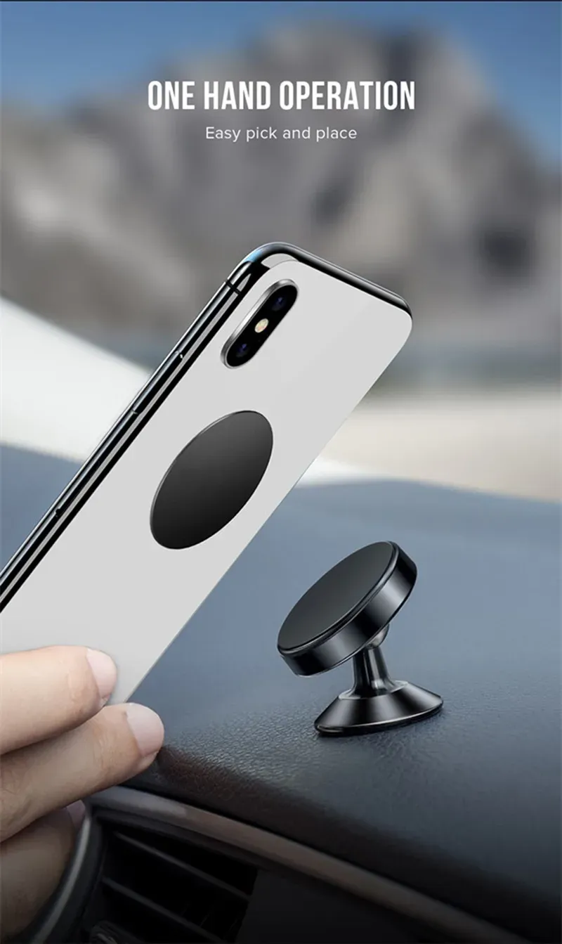 Support magnétique pour voiture, usage quotidien