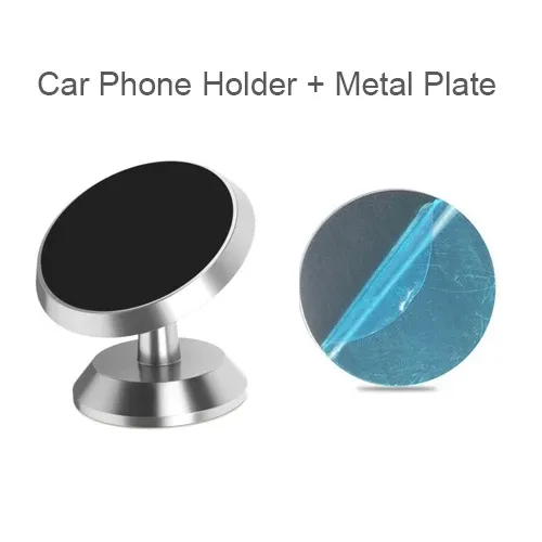 Support de téléphone magnétique pour voiture, support mural magnétique pour iPhone, Samsung et Xiaomi 9