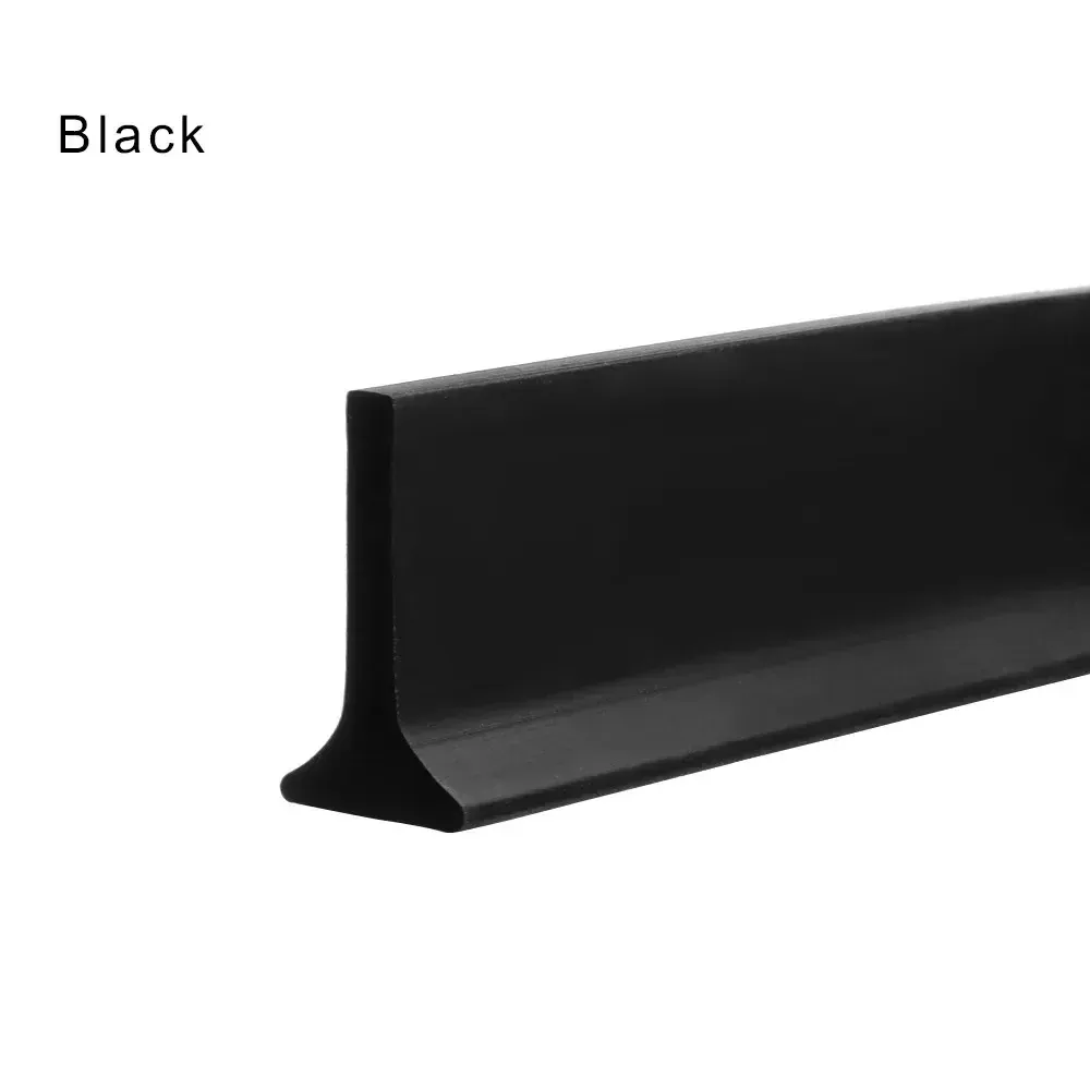 Bande de retenue d'eau en silicone auto-adhésive, souple et pliable, pour séparation sec/humide en salle de bain 10