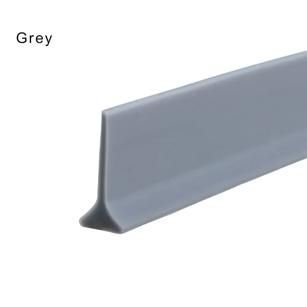 Bande de retenue d'eau en silicone auto-adhésive, souple et pliable, pour séparation sec/humide en salle de bain 9