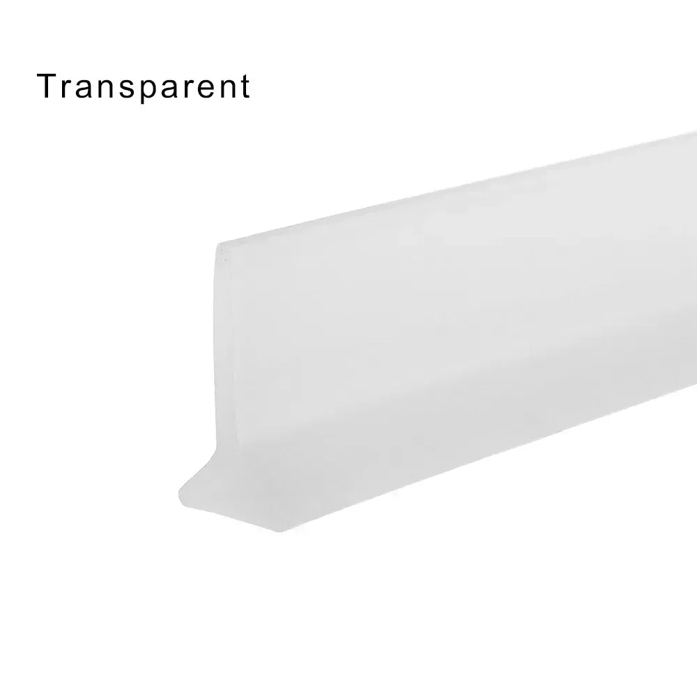Bande de retenue d'eau en silicone auto-adhésive, souple et pliable, pour séparation sec/humide en salle de bain 8