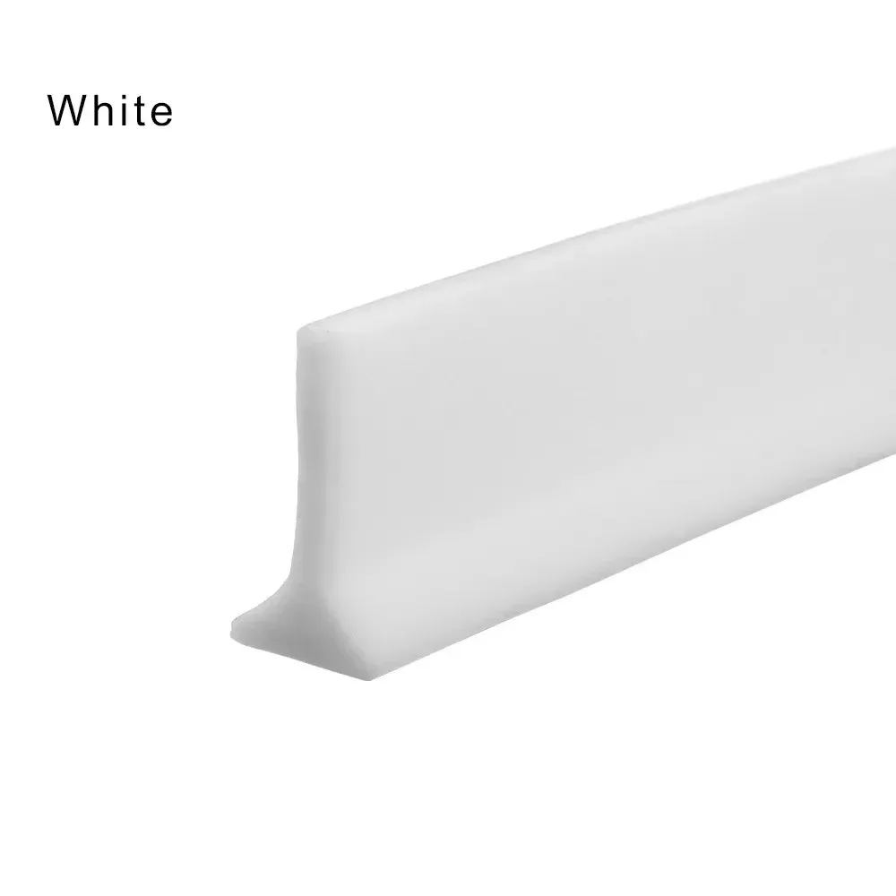 Bande de retenue d'eau en silicone auto-adhésive, souple et pliable, pour séparation sec/humide en salle de bain 7