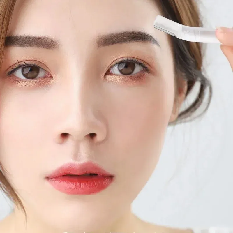 Tondeuse de précision anti-rayures pour hommes et femmes, rasoir de sécurité avancé, outil de beauté réversible 3