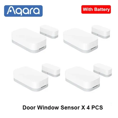 Capteur de porte et fenêtre Aqara Zigbee sans fil, capteur intelligent compact compatible avec la passerelle Aqara, Mi Home et HomeKit 8