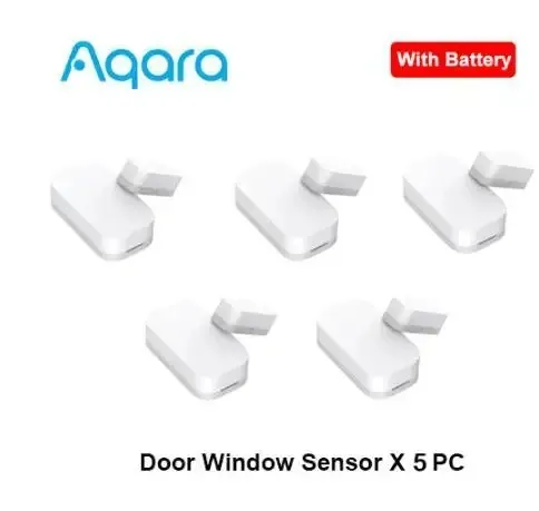 Capteur de porte et fenêtre Aqara Zigbee sans fil, capteur intelligent compact compatible avec la passerelle Aqara, Mi Home et HomeKit 7