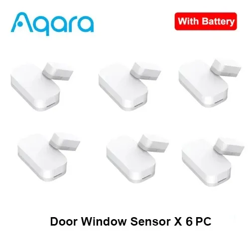 Capteur de porte et fenêtre Aqara Zigbee sans fil, capteur intelligent compact compatible avec la passerelle Aqara, Mi Home et HomeKit 10
