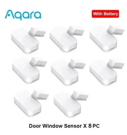 Capteur de porte et fenêtre Aqara Zigbee sans fil, capteur intelligent compact compatible avec la passerelle Aqara, Mi Home et HomeKit 9