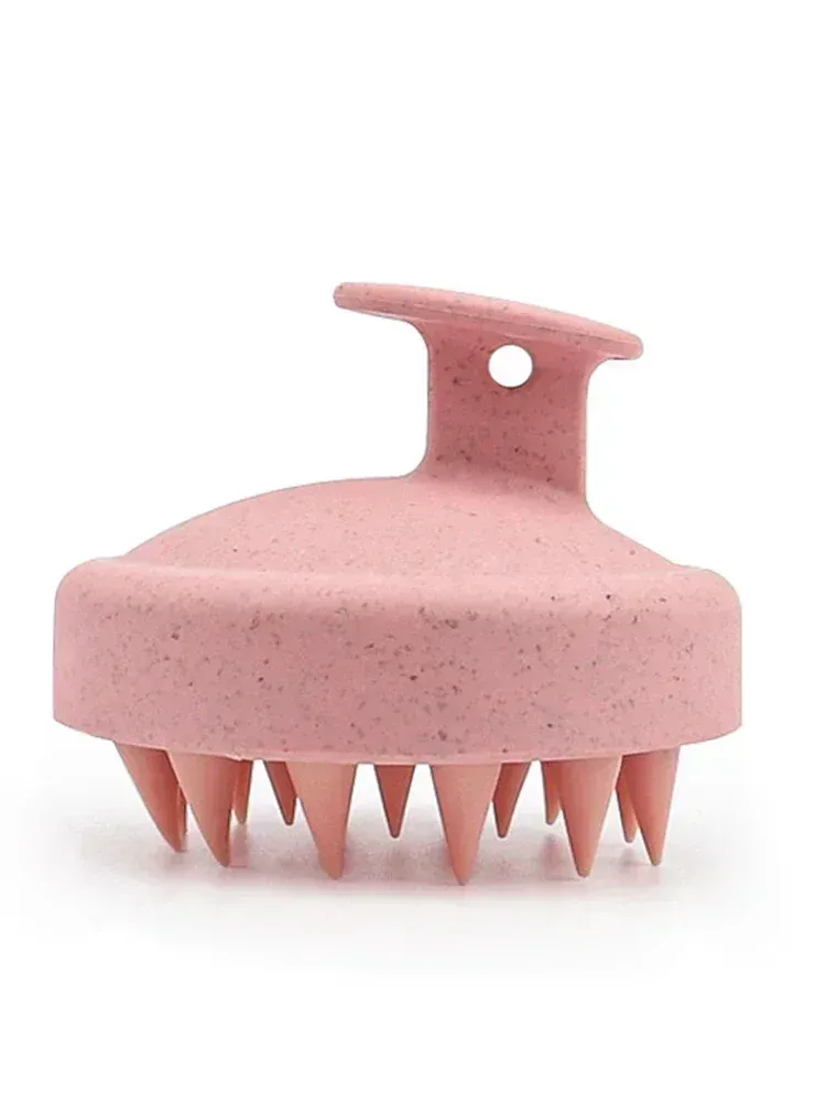 Brosse en silicone pour le shampooing, texture des poils