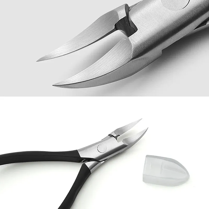 Coupe-ongles incarnés en acier inoxydable, ciseaux de manucure et pédicure pour cuticules et orteils 3