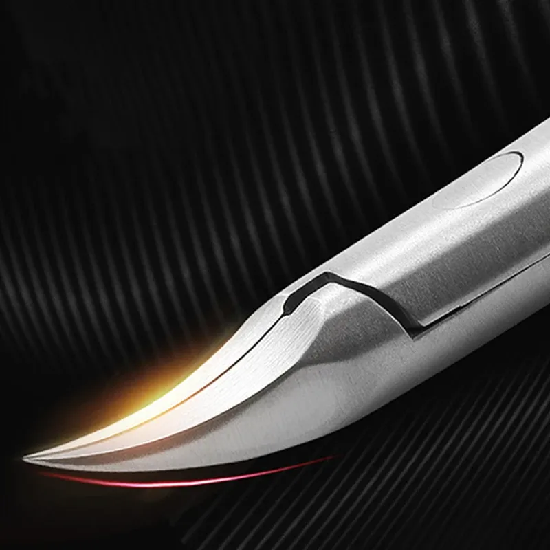 Coupe-ongles incarnés en acier inoxydable, ciseaux de manucure et pédicure pour cuticules et orteils 4