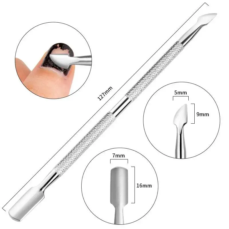 Coupe-ongles incarnés en acier inoxydable, ciseaux de manucure et pédicure pour cuticules et orteils 12