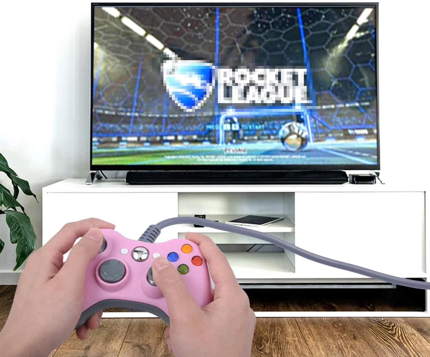 Manette de jeu, vue frontale