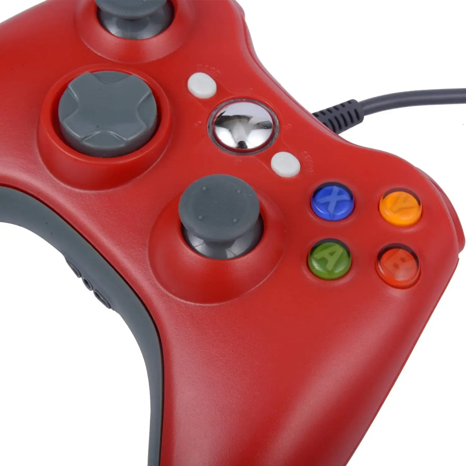 Manette Xbox 360, détail du design