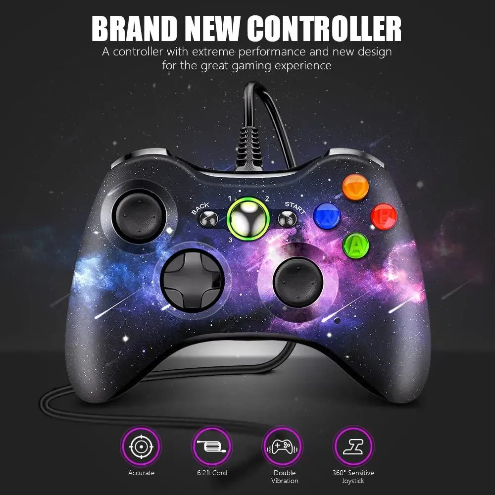 Manette de jeu, vue complète