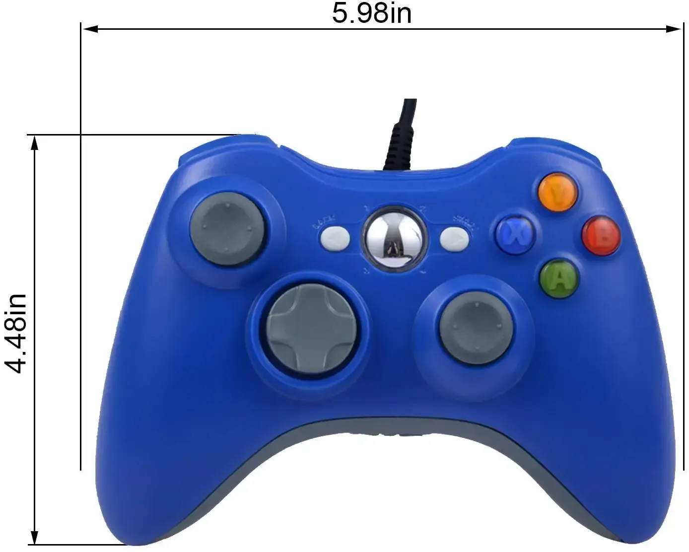 Détail ergonomique de la manette