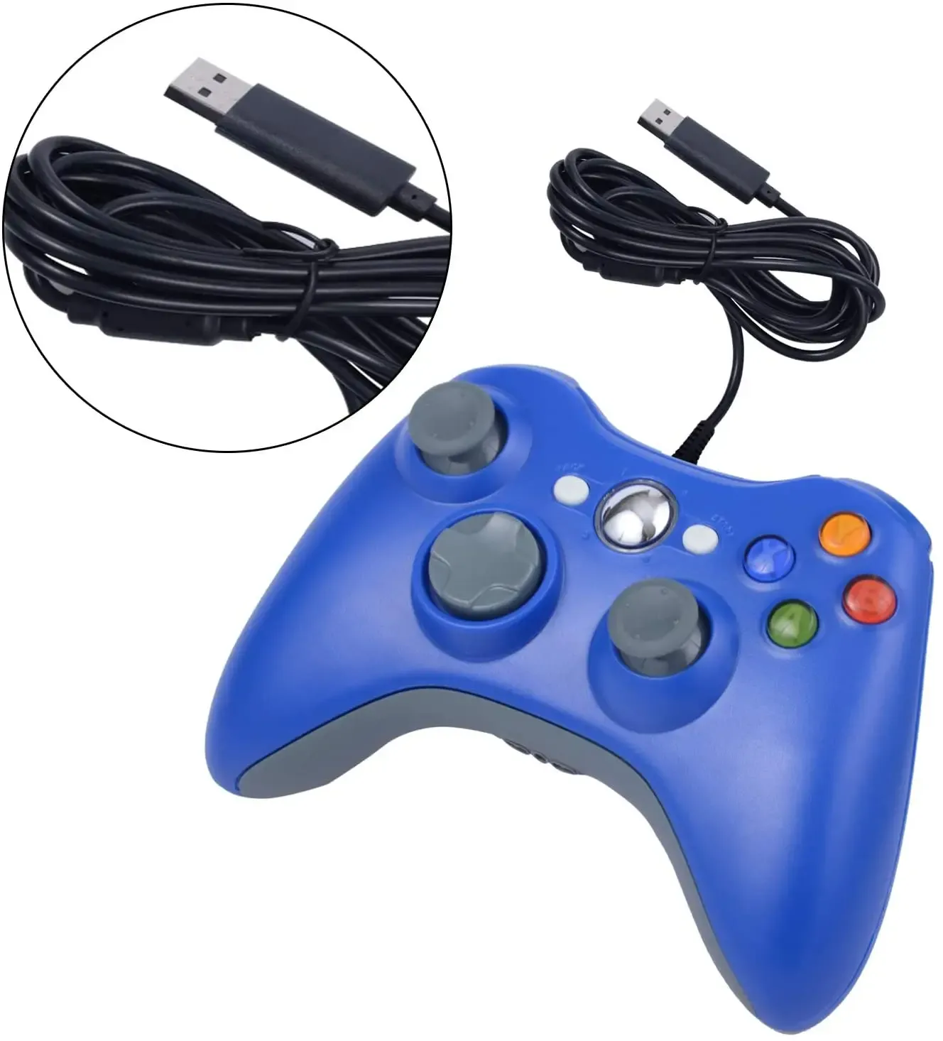 Manette de jeu sous lumière naturelle