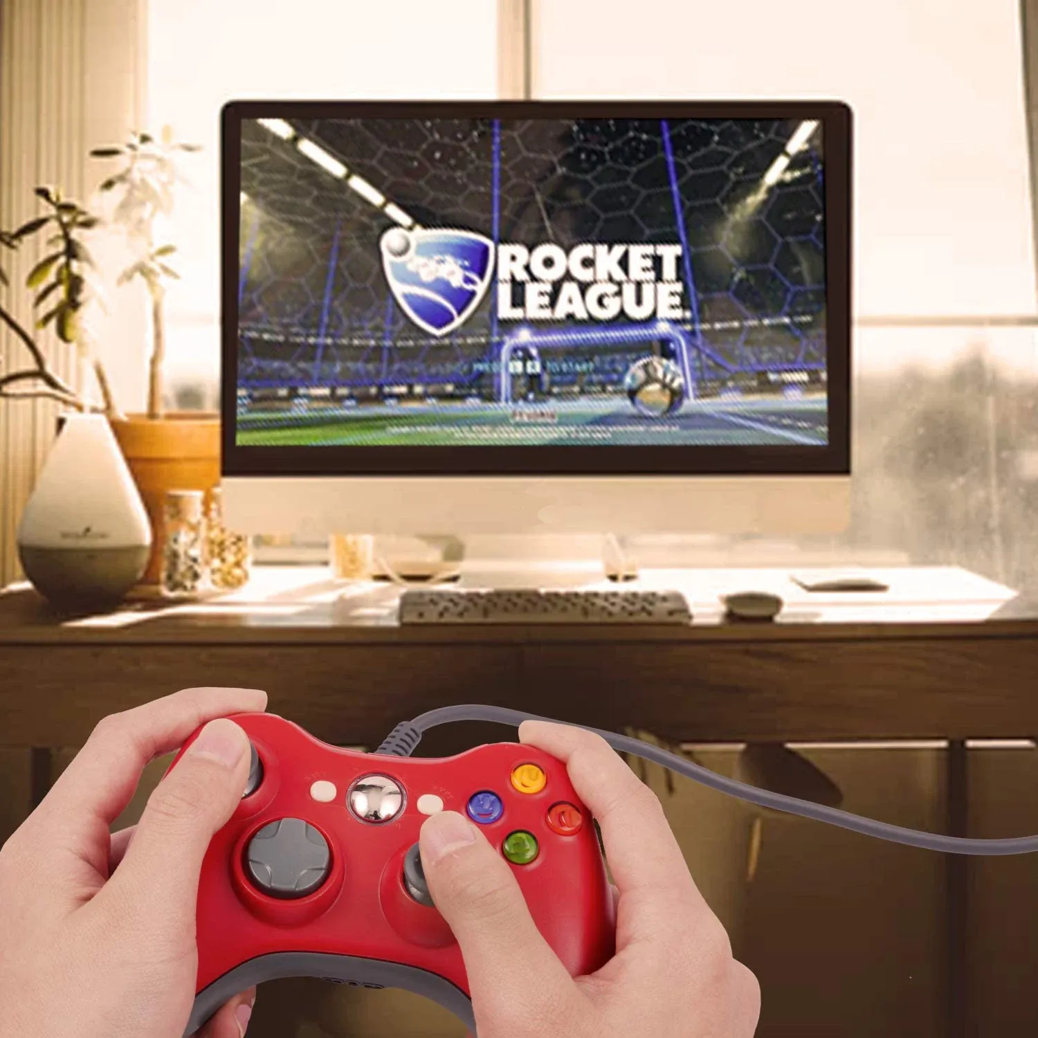 Manette de jeu, détail des boutons