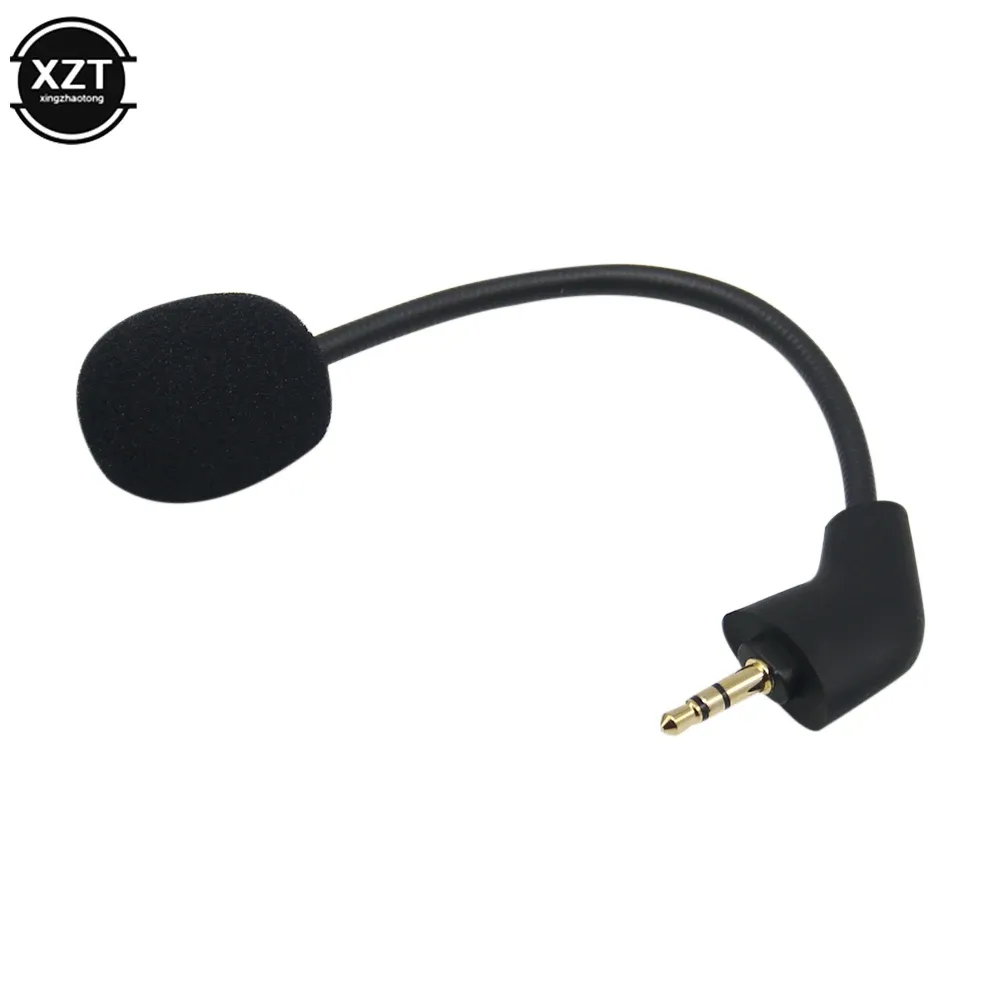 Microphone de remplacement pour casque de jeu, prise 3,5 mm, compatible Kingston HyperX Cloud 2 / II / X / Core / Pro / Silver / Cloudx 6