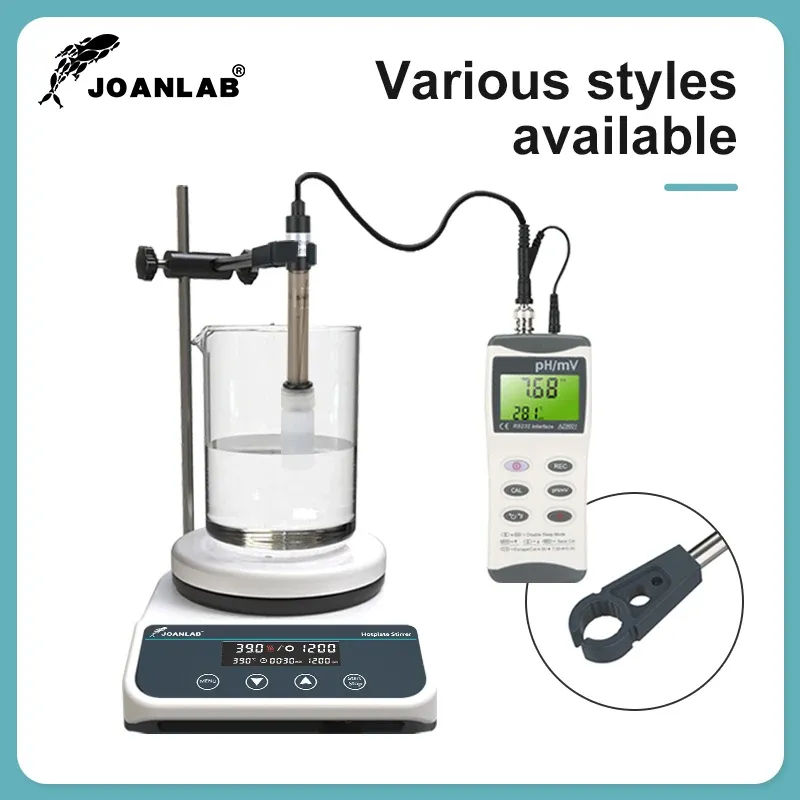 Agitateur magnétique chauffant JOANLAB pour laboratoire, à commande thermostatique et affichage numérique, 110 V à 220 V 3
