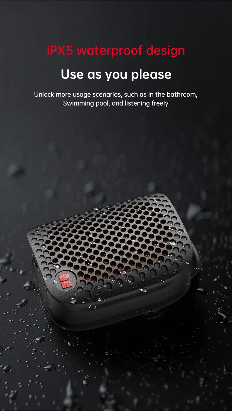 Enceinte Monster M3 en extérieur