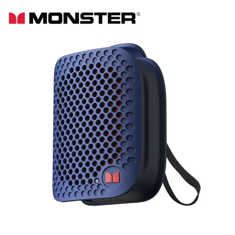 Monster M3 Enceinte Bluetooth V5.4 Mini Portable Magnétique à Clip, Sans Fil, avec Basses Renforcées pour Usage Extérieur et Professionnel 7