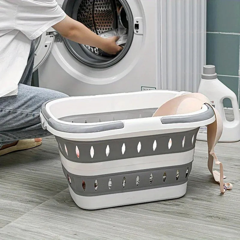 Panier à linge pliable Ellipse, vue d'ensemble