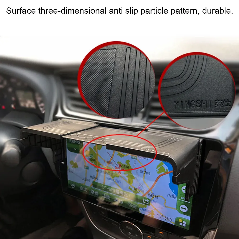 Pare-soleil GPS pour voiture, écran 7 à 12 pouces, anti-éblouissement 3