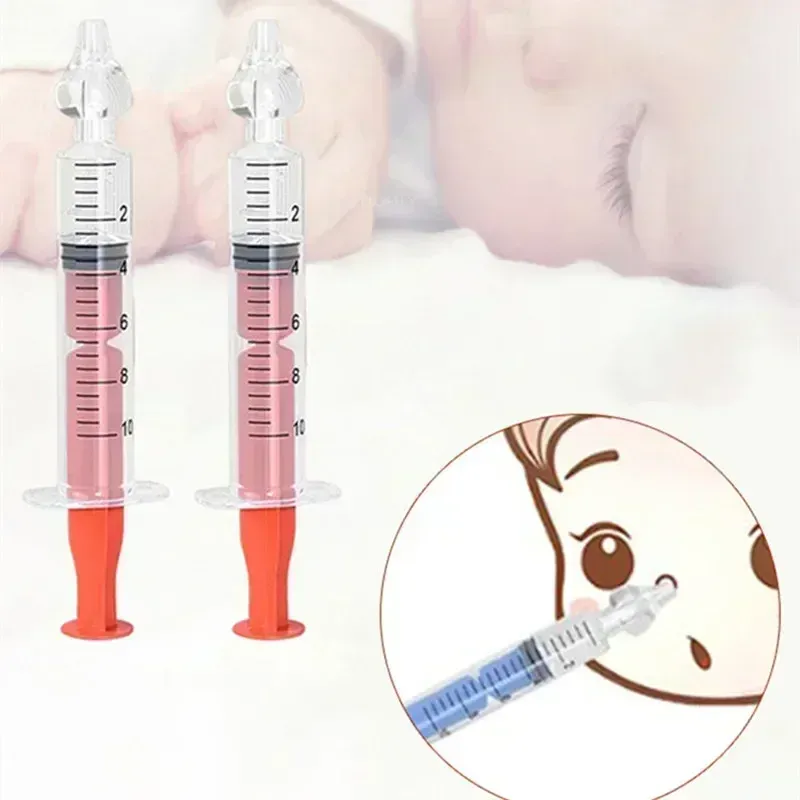 Aspirateur nasal en silicone pour bébé et enfant, irrigateur nasal réutilisable 2