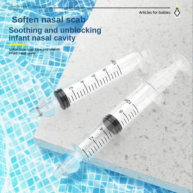 Aspirateur nasal en silicone pour bébé et enfant, irrigateur nasal réutilisable 3