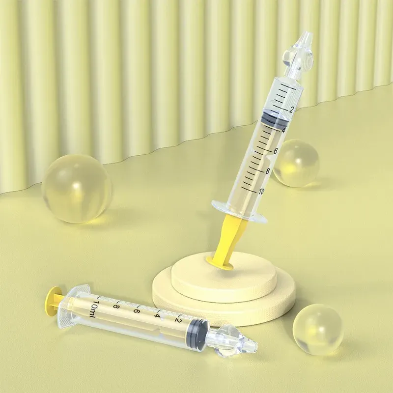 Aspirateur nasal silicone, détail de la graduation