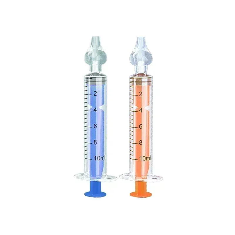Aspirateur nasal en silicone pour bébé et enfant, irrigateur nasal réutilisable 13