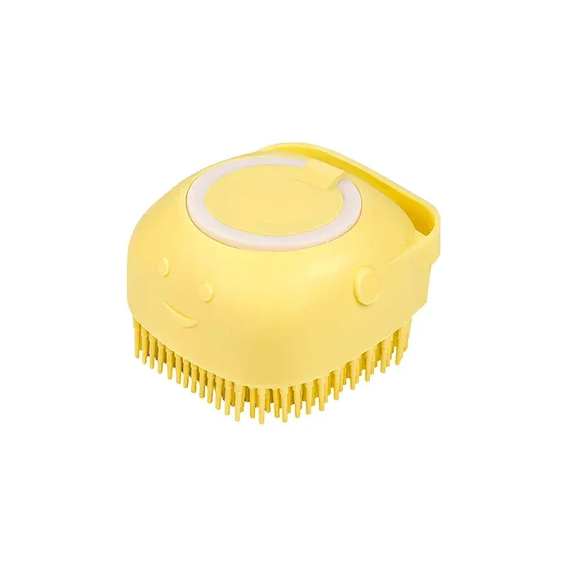 Brosse de bain en silicone pour chiens et chats 8