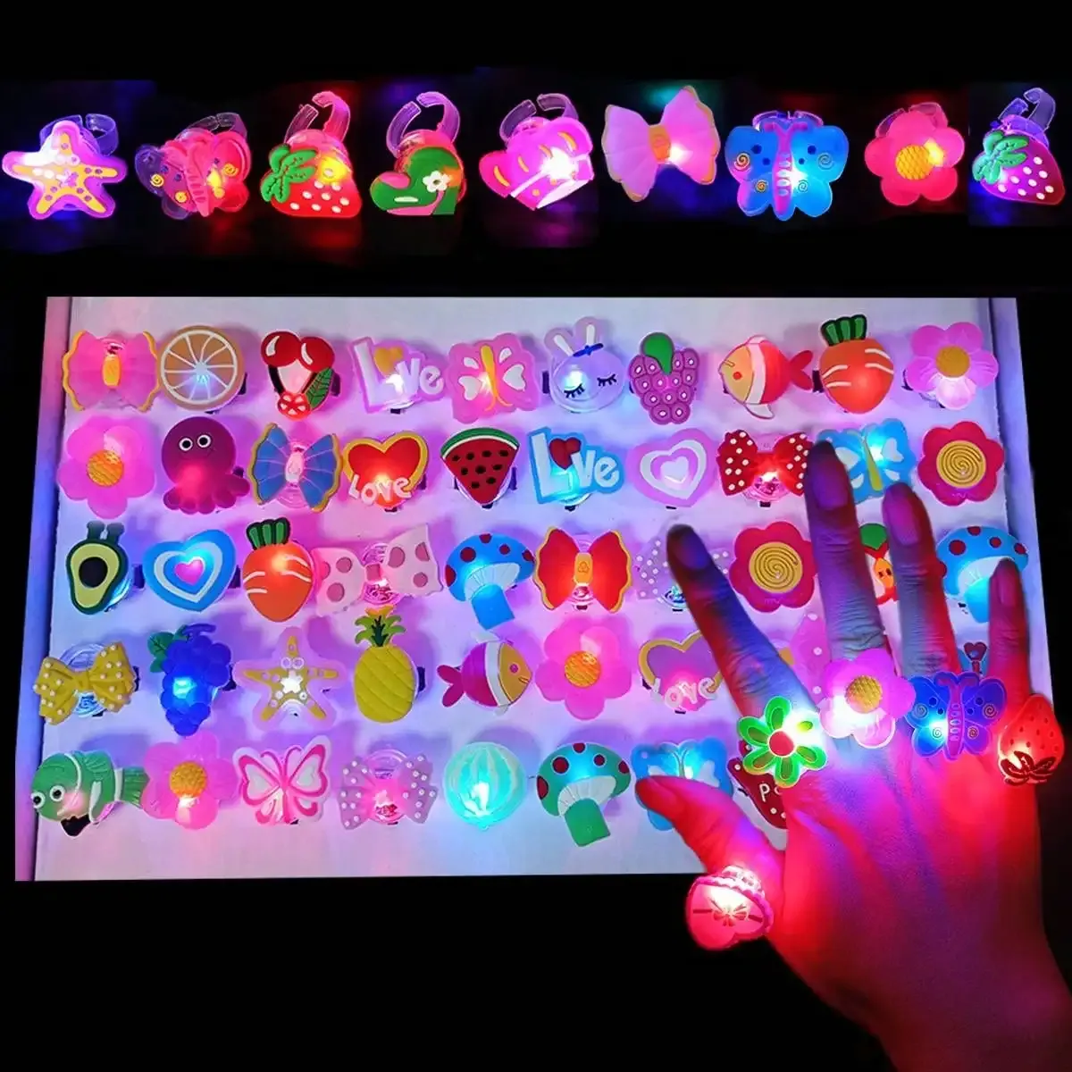 Accessoires lumineux pour soirées et événements