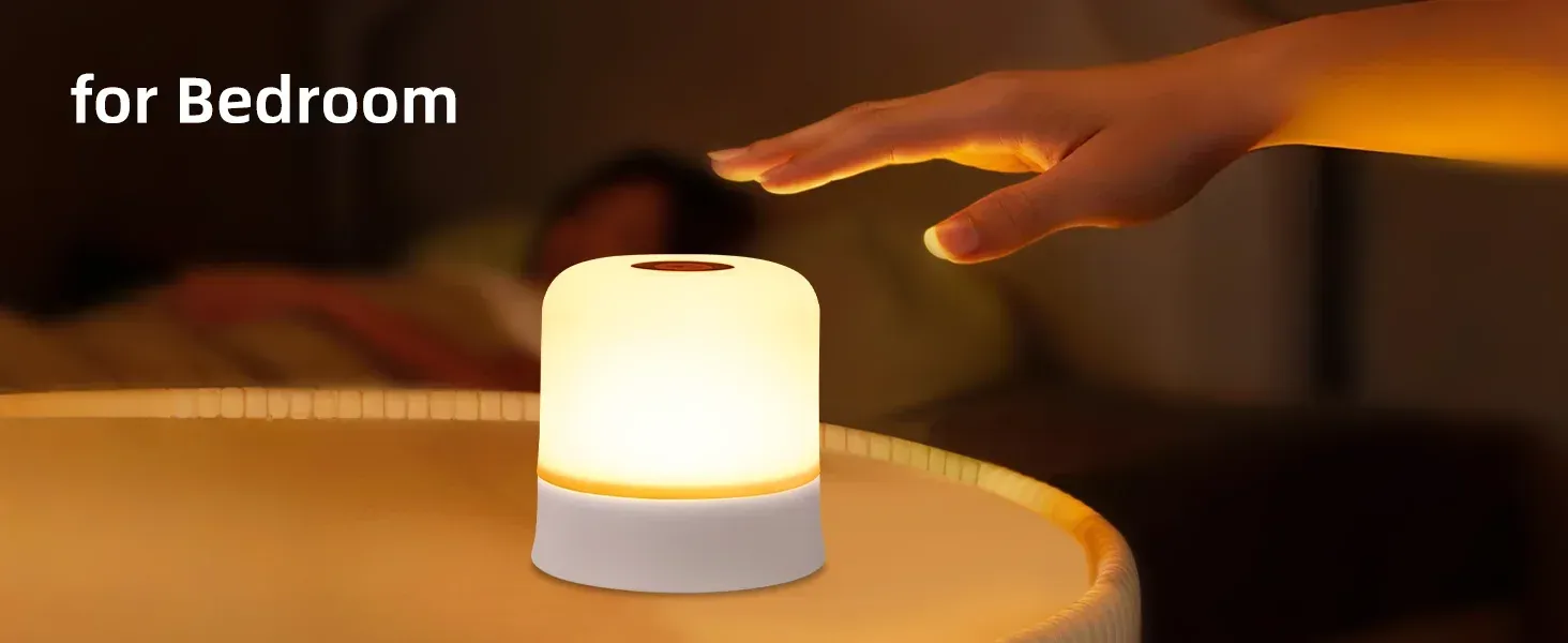 Lampe de nuit LED, détails des couleurs