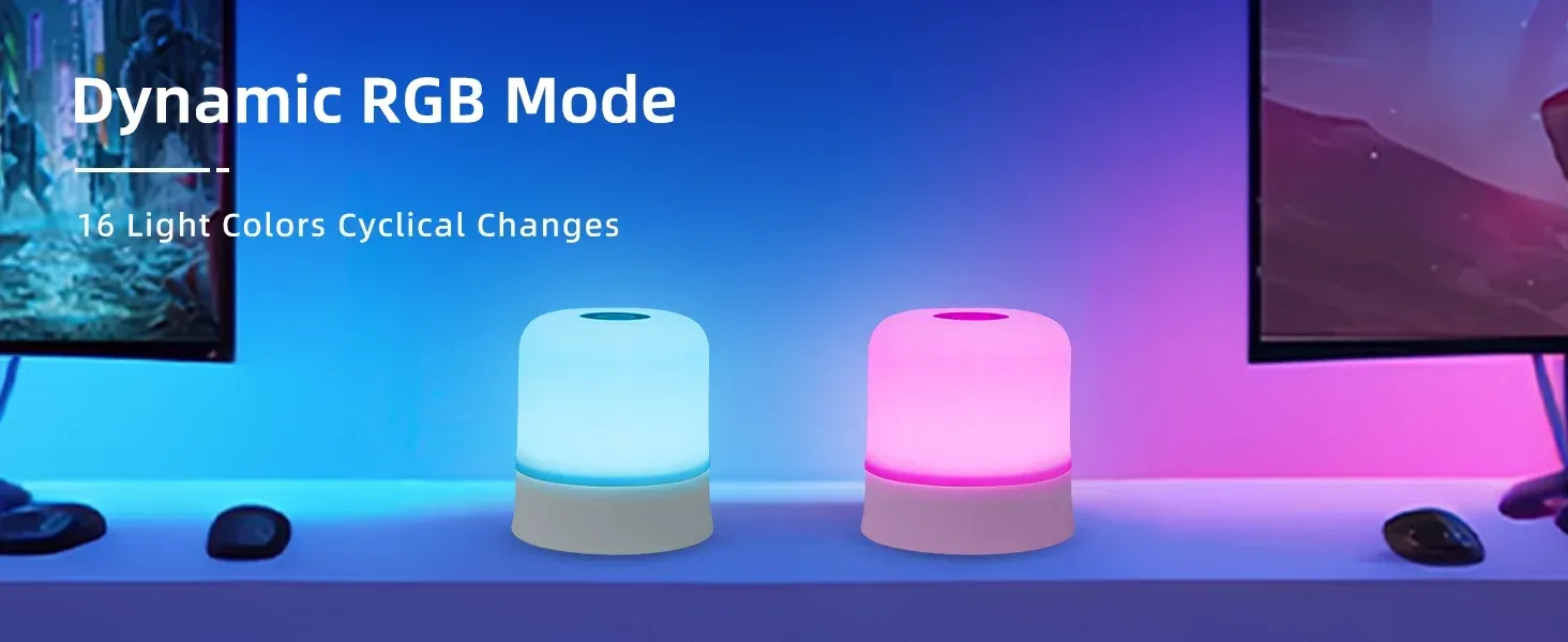 Lampe de nuit LED, éclairage d'ambiance