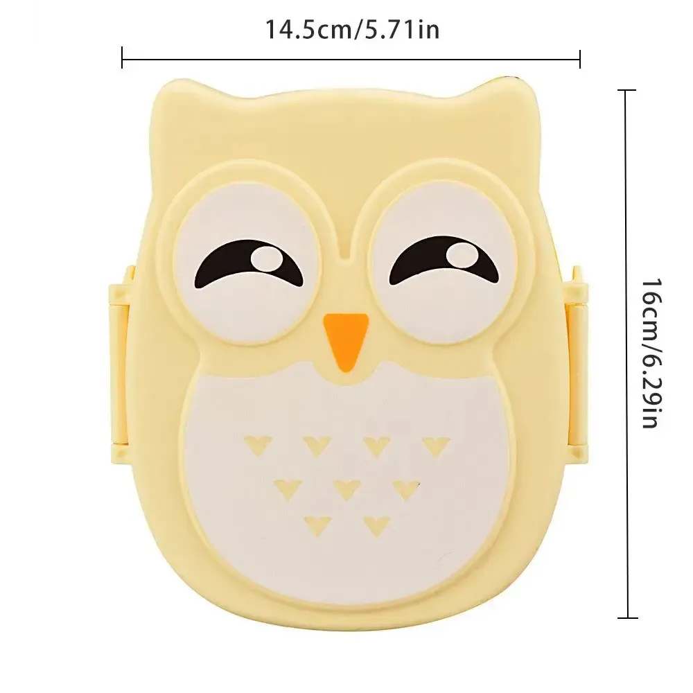 Boîte à déjeuner portable en plastique pour enfants et étudiants 7