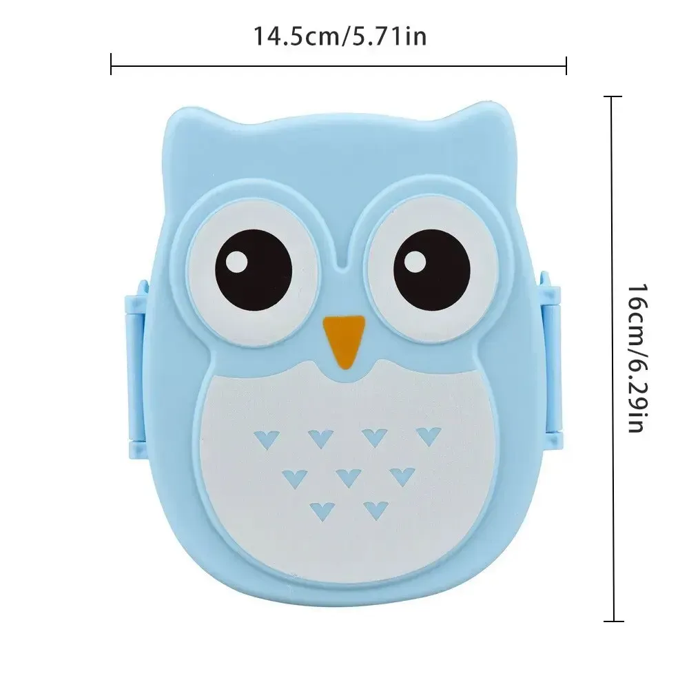 Boîte à déjeuner portable en plastique pour enfants et étudiants 9