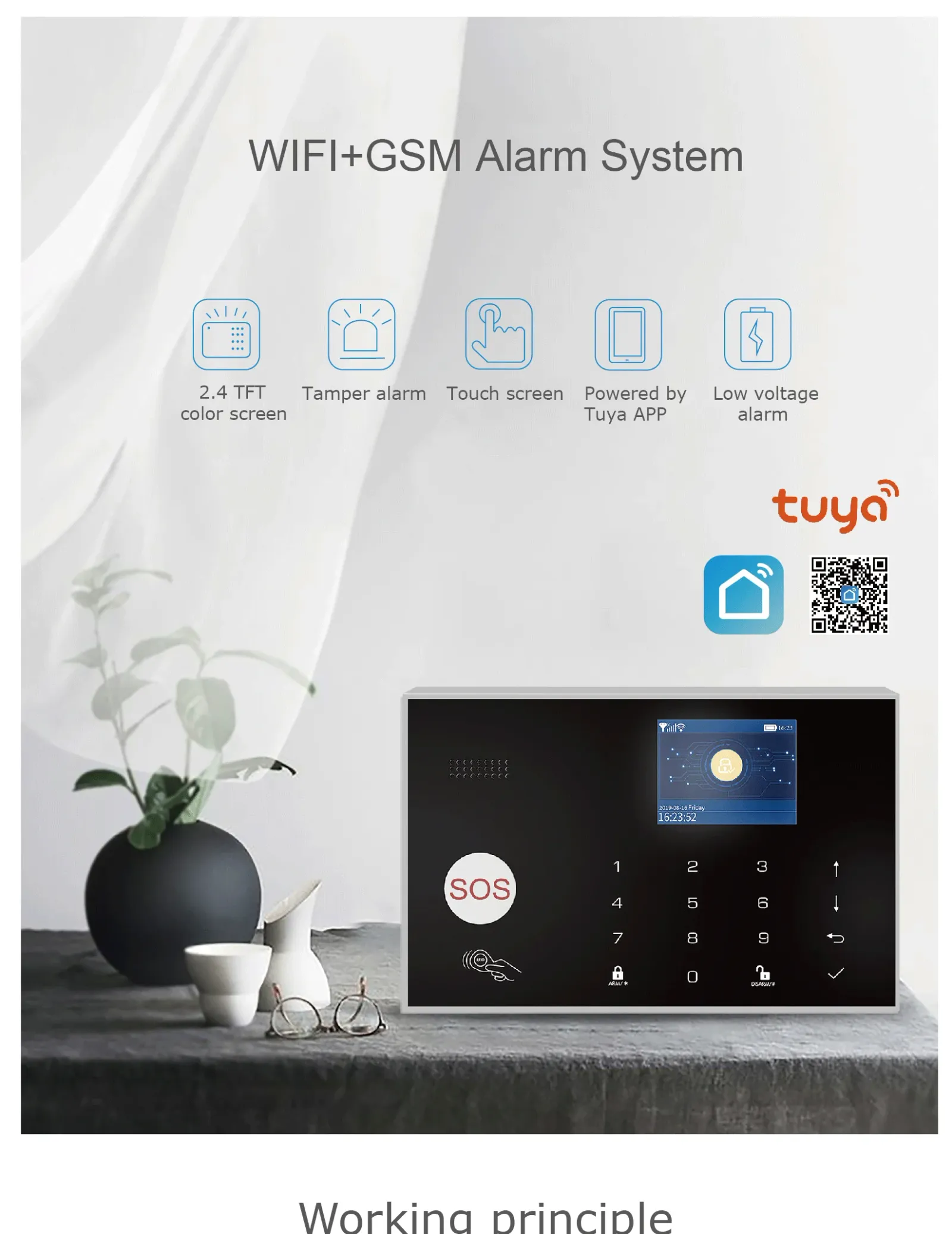 Vue d'ensemble du système d'alarme intelligent