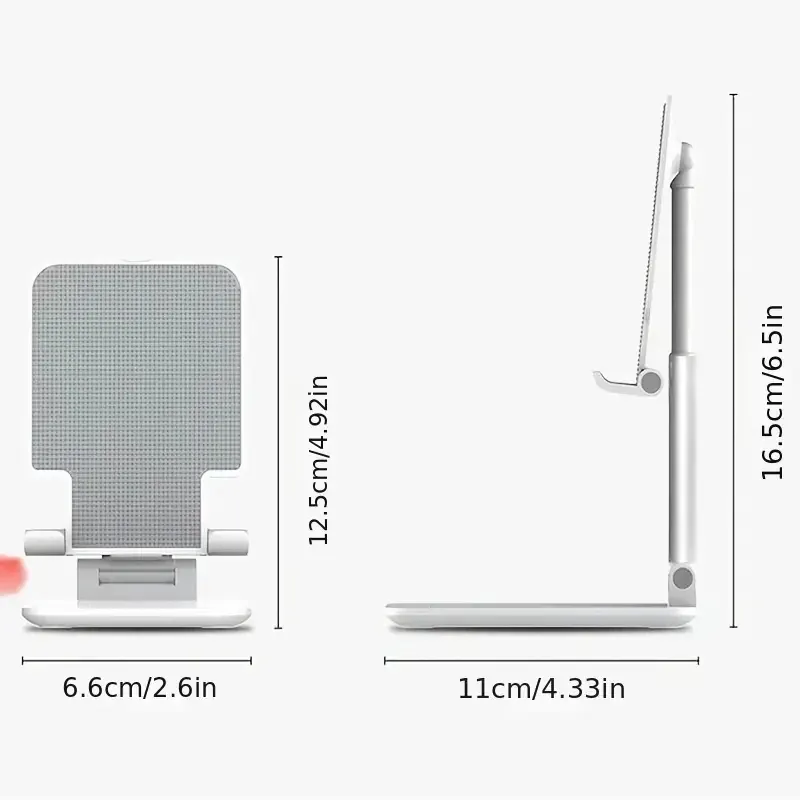 Support de téléphone et tablette, ambiance de travail