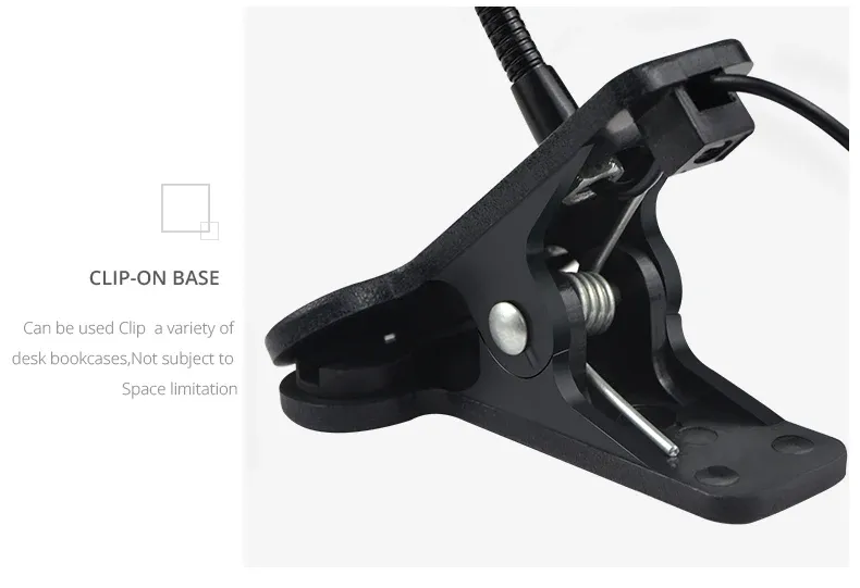 Lampe de bureau au design compact