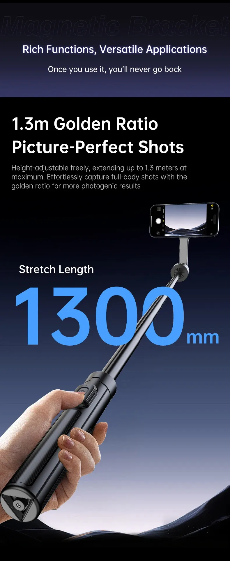 Trépied magnétique T18 - accessoires