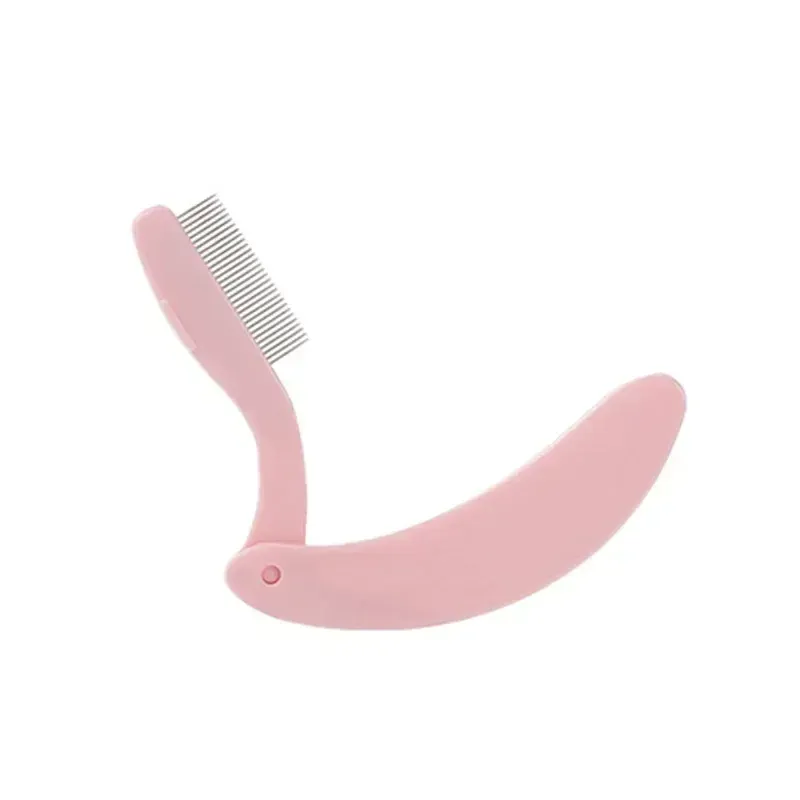 Brosse à cils pliable ultra-fine en acier inoxydable 8
