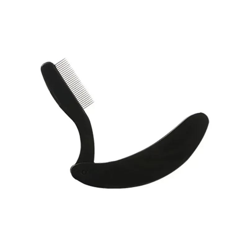 Brosse à cils pliable ultra-fine en acier inoxydable 7