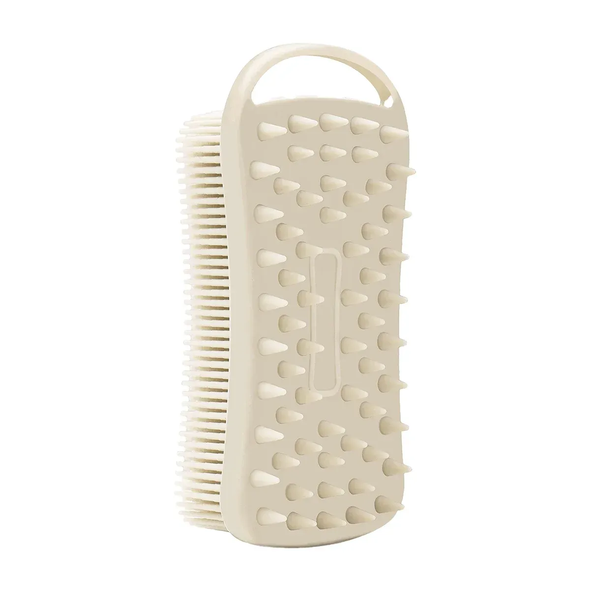 Brosse de douche en silicone 2 en 1