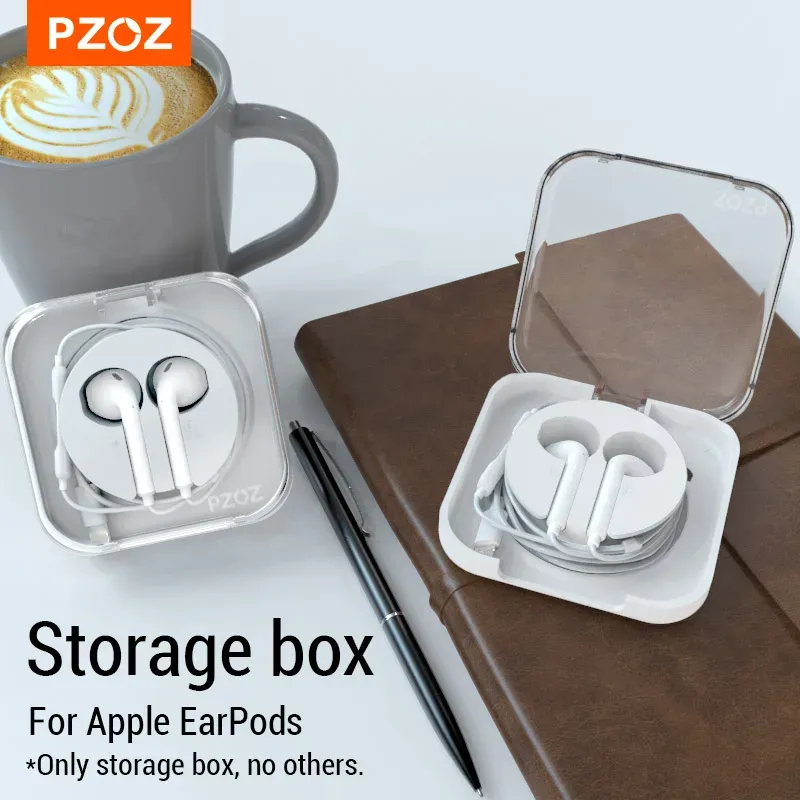 PZOZ – Boîte de rangement pour câbles de chargeur Apple Watch, écouteurs filaires et câbles USB-C pour MacBook, étui organisateur de câbles 2