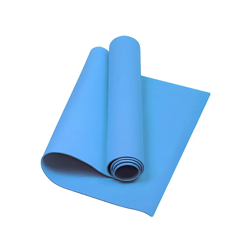 Tapis de yoga en EVA 4 mm d'épaisseur, antidérapant, tapis de fitness et de sport pour la pratique du yoga et du Pilates, tapis de gym 7
