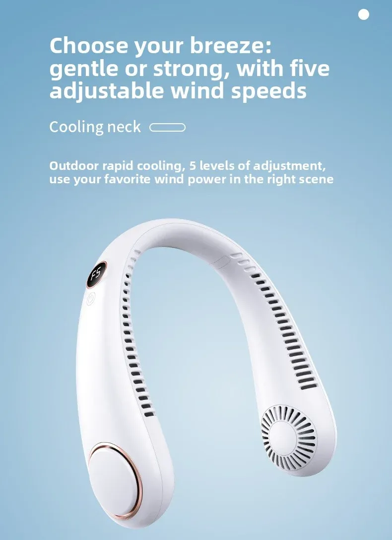 Ventilateur de cou, mise en situation