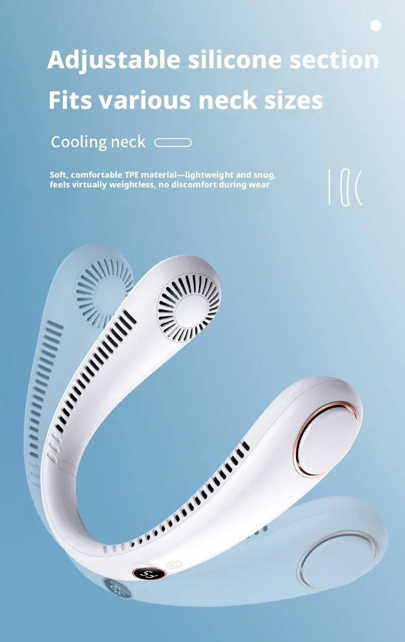 Ventilateur de cou, confort au quotidien