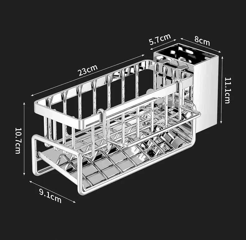 Organisateur d'évier multifonctionnel, ambiance cuisine