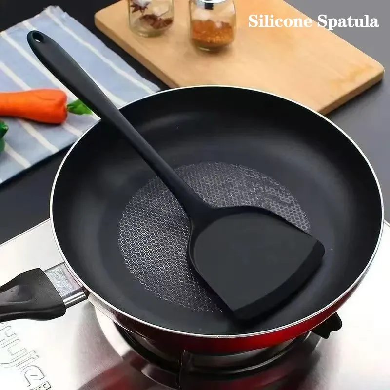Spatule de cuisine en silicone, petite spatule domestique résistante aux hautes températures